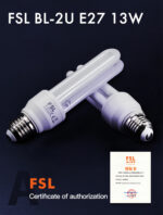 Ультрафиолетовая лампа FSL BL-2U E27 13W — изображение 2